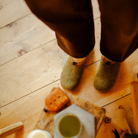 Sanita Samso Slipper (Women) - Olive Dress-Casual - Slipper - The Heel Shoe Fitters