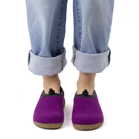 Sanita Samso Slipper (Women) - Purple Dress-Casual - Slippers - The Heel Shoe Fitters