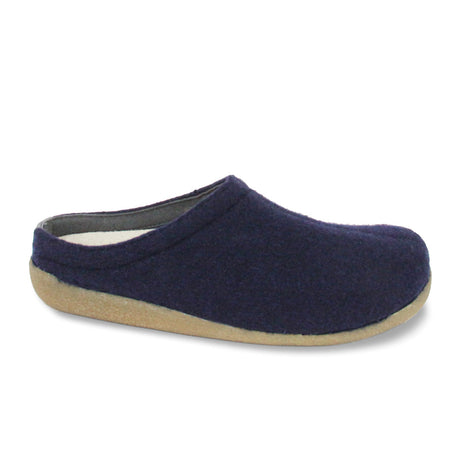 Sanita Lodge Slide (Unisex) - Navy Dress-Casual - Slippers - The Heel Shoe Fitters