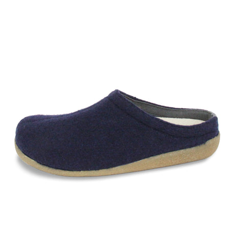 Sanita Lodge Slide (Unisex) - Navy Dress-Casual - Slippers - The Heel Shoe Fitters