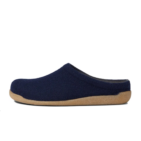 Sanita Lodge Slide (Unisex) - Navy Dress-Casual - Slippers - The Heel Shoe Fitters