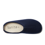 Sanita Lodge Slide (Unisex) - Navy Dress-Casual - Slippers - The Heel Shoe Fitters