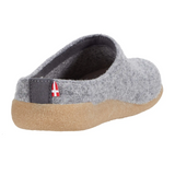 Sanita Lodge Slide (Unisex) - Slate Dress-Casual - Slippers - The Heel Shoe Fitters