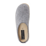 Sanita Lodge Slide (Unisex) - Slate Dress-Casual - Slippers - The Heel Shoe Fitters