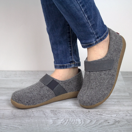 Sanita Varde Slipper (Unisex) - Slate Dress Casual - Slipper - The Heel Shoe Fitters