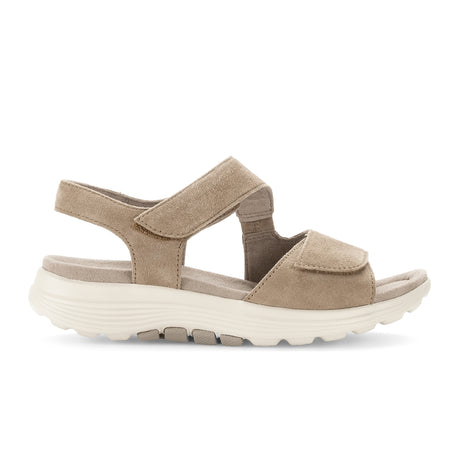 RollingSoft 46815-30 Active Sandal (Women) - Sand Suede Sandals - Active - The Heel Shoe Fitters