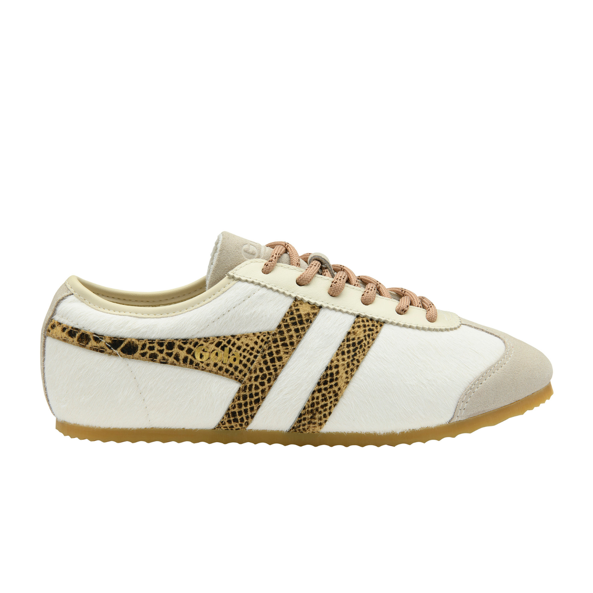 Gola Cleora Luxe Sneaker (Women) - Off White/Snake