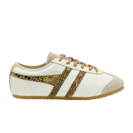 Gola Cleora Luxe Sneaker (Women) - Off White/Snake Athletic - Casual - Lace Up - The Heel Shoe Fitters
