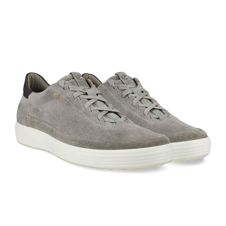 ECCO Soft 7 Sneaker (Men) - Dove/Magnet Dress-Casual - Sneakers - The Heel Shoe Fitters