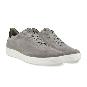 Ecco Soft 7 Sneaker (Men) - Dove/Magnet Dress-Casual - Sneakers - The Heel Shoe Fitters