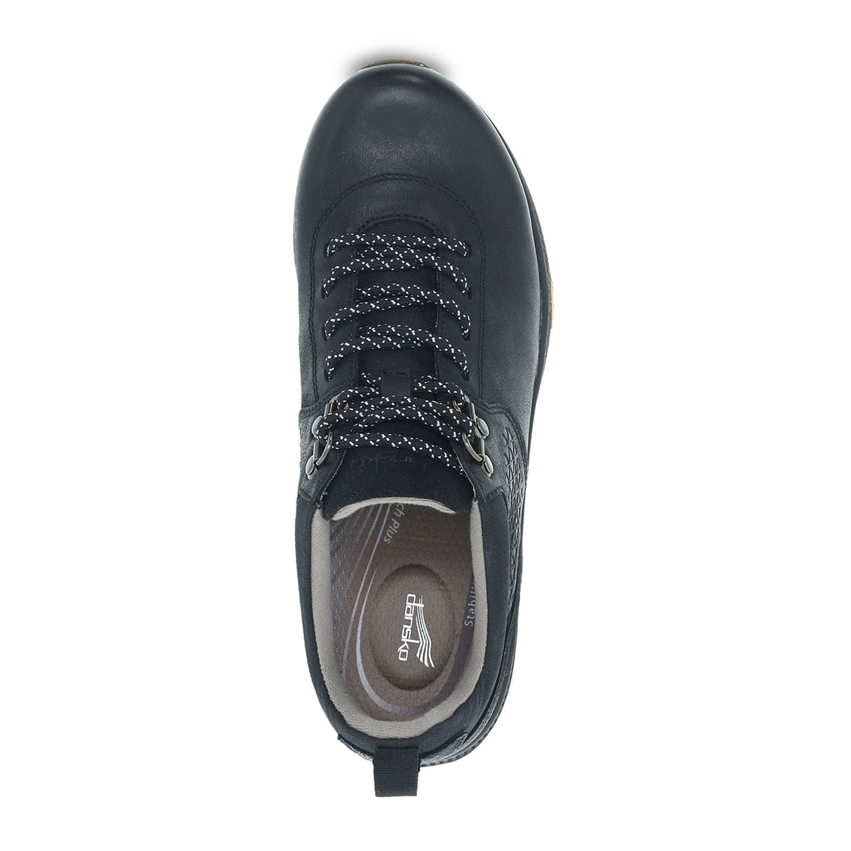 Dansko Mary Waterproof Walking Shoe (Women) - Black Burnished Athletic - Walking - The Heel Shoe Fitters