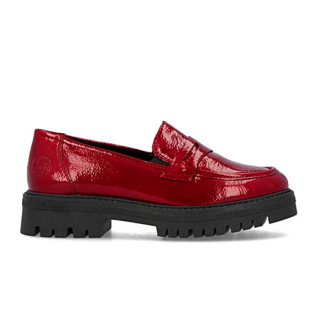 Rieker 47550 Gitta Loafer (Women) - Fire Largo Dress-Casual - Loafers - The Heel Shoe Fitters