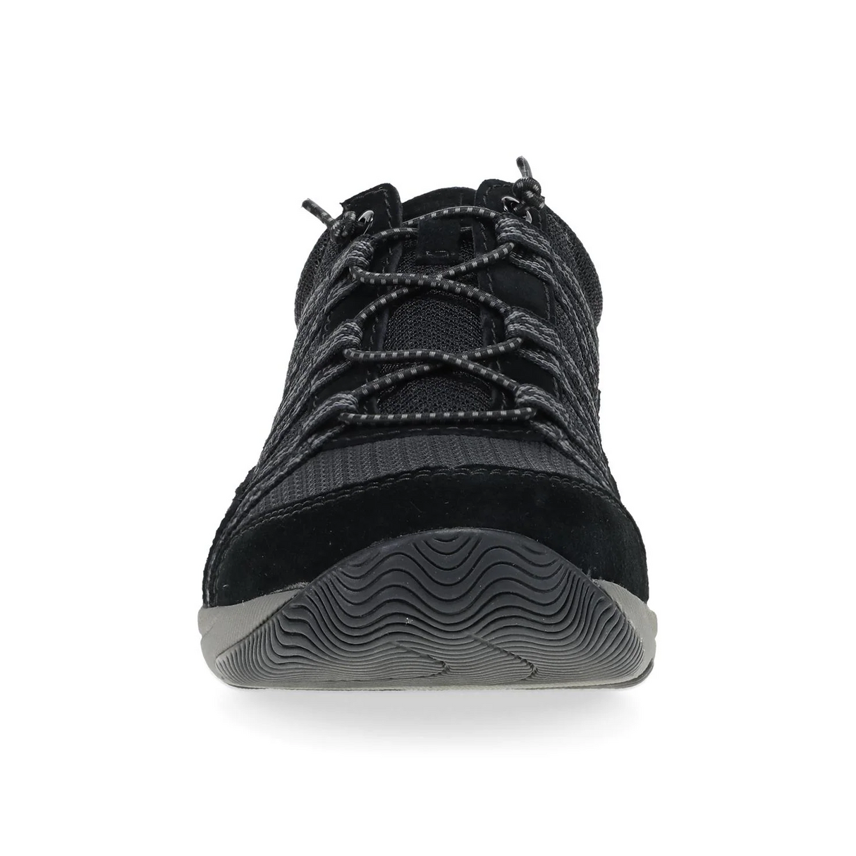 Dansko Harlyn Slip On (Women) - Black/Black Suede Hiking - Low - The Heel Shoe Fitters