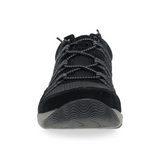 Dansko Harlyn Slip On (Women) - Black/Black Suede Hiking - Low - The Heel Shoe Fitters