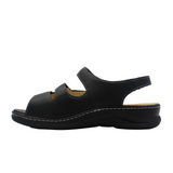 Fidelio Meza Backstrap Sandal (Women) - Black Sandal - Backstrap - The Heel Shoe Fitters