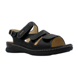 Fidelio Meza Backstrap Sandal (Women) - Black Sandal - Backstrap - The Heel Shoe Fitters