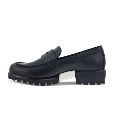 ECCO Modtray Loafer (Women) - Black Dress-Casual - Loafers - The Heel Shoe Fitters