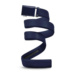 Mission Belts Admiral Belt (Men) - Deep Blue Leather - The Heel Shoe Fitters