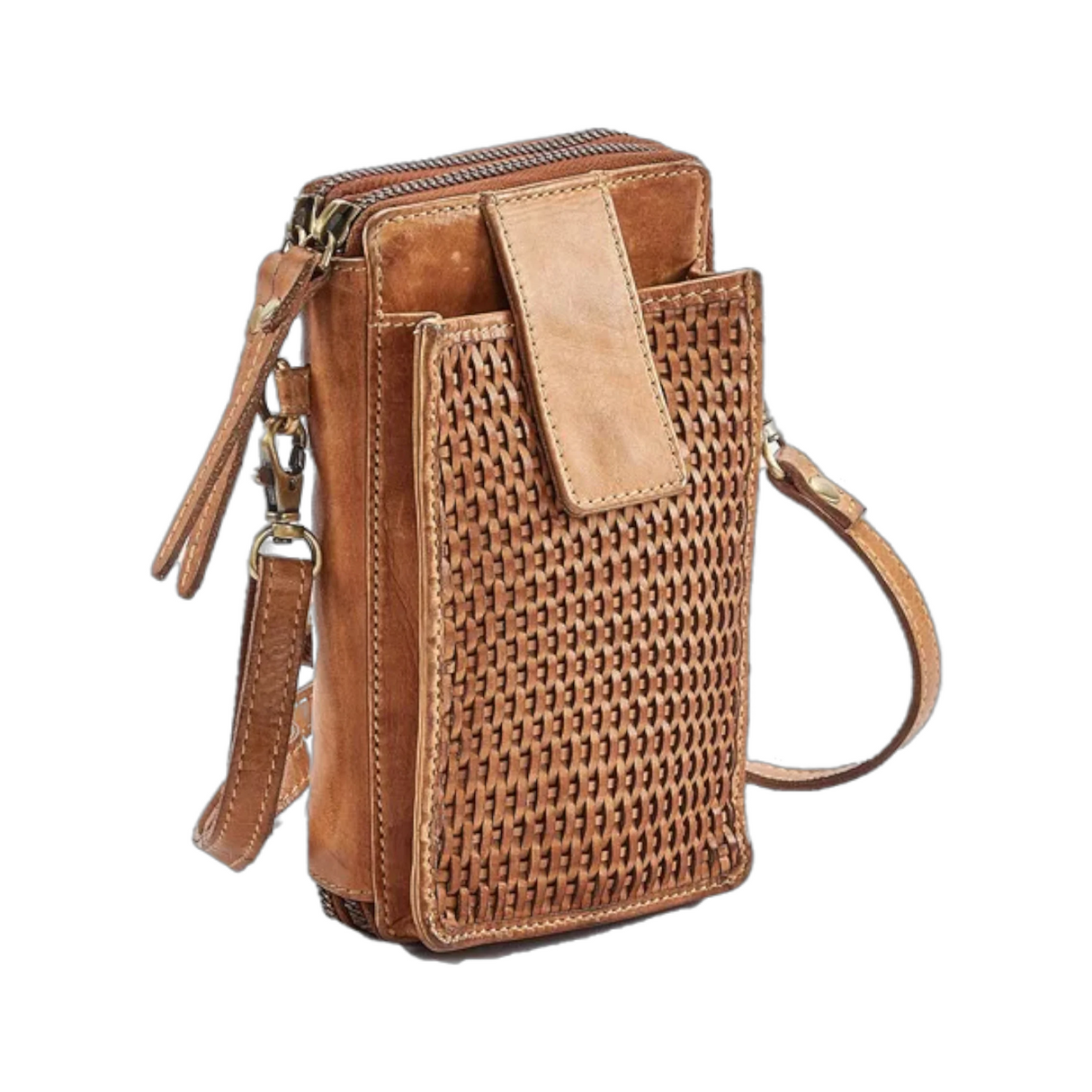 Milo Ella Crossbody Bag - Cognac Accessories - Bags - Wallets - The Heel Shoe Fitters
