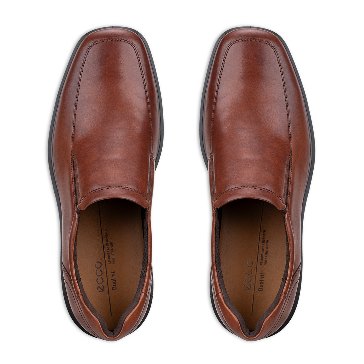 ECCO Helsinki 2.0 Apron Toe Slip On (Men) - Cognac