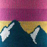Darn Tough Sunset Ledge Lightweight Cushion Crew Sock (Women) - Dark Teal Accessories - Socks - Performance - The Heel Shoe Fitters