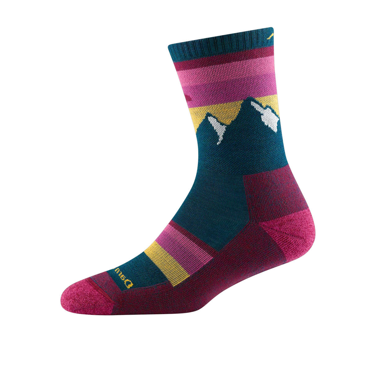 Darn Tough Sunset Ledge Lightweight Cushion Crew Sock (Women) Accessories - Socks - Performance - The Heel Shoe Fitters