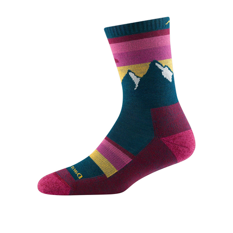 Darn Tough Sunset Ledge Lightweight Cushion Crew Sock (Women) Accessories - Socks - Performance - The Heel Shoe Fitters