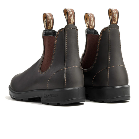Blundstone Original 500 Chelsea Boot (Unisex) - Stout Brown Boots - Casual - Low - The Heel Shoe Fitters