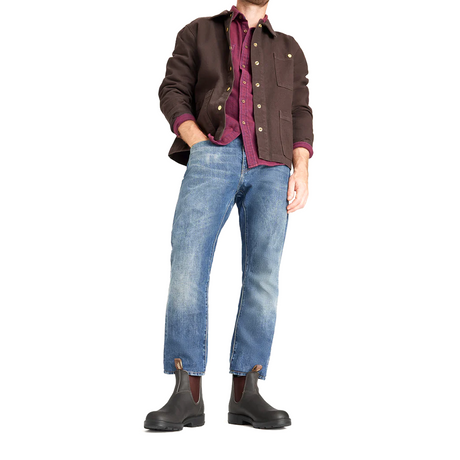 Blundstone Original 500 Chelsea Boot (Unisex) - Stout Brown Boots - Casual - Low - The Heel Shoe Fitters