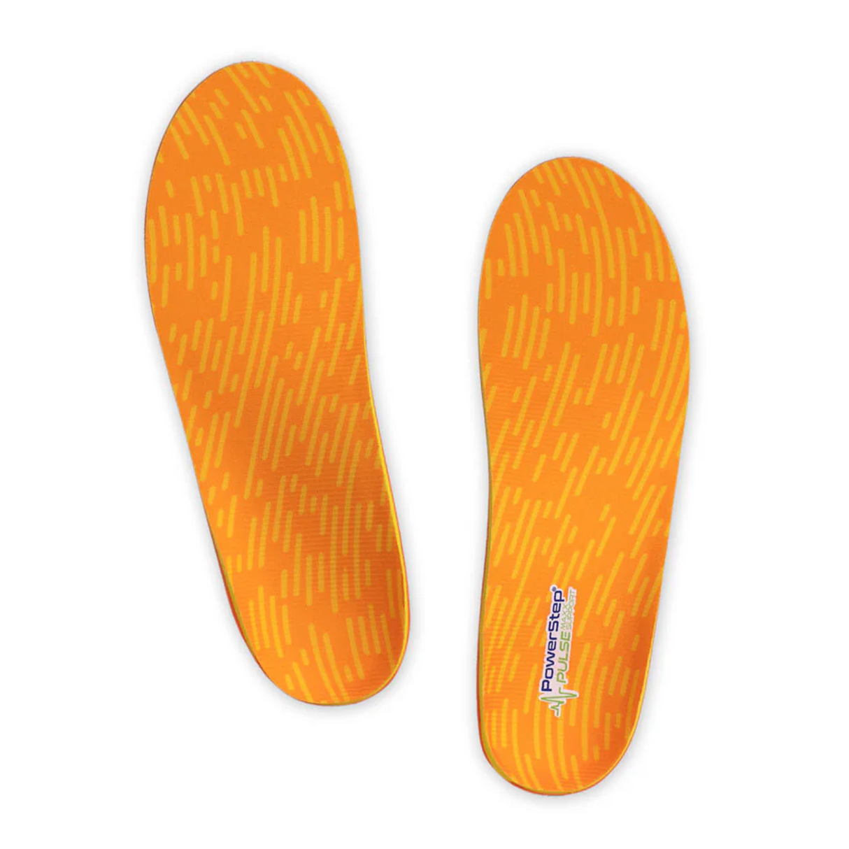 PowerStep PULSE Maxx Orthotic (Unisex) - Orange Accessories - Orthotics/Insoles - Full Length - The Heel Shoe Fitters