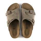 Birkenstock Zurich Slide Sandal (Men) - Taupe Suede Sandals - Slide - The Heel Shoe Fitters