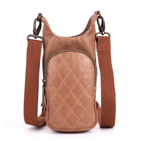 Milo Bottle Bag - Taupe Accessories - Bags - Crossbody - The Heel Shoe Fitters