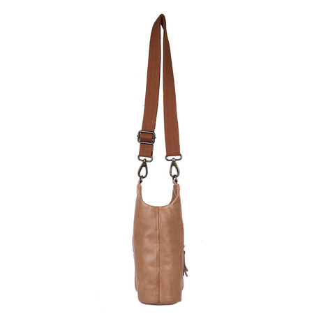 Milo Bottle Bag - Taupe Accessories - Bags - Crossbody - The Heel Shoe Fitters