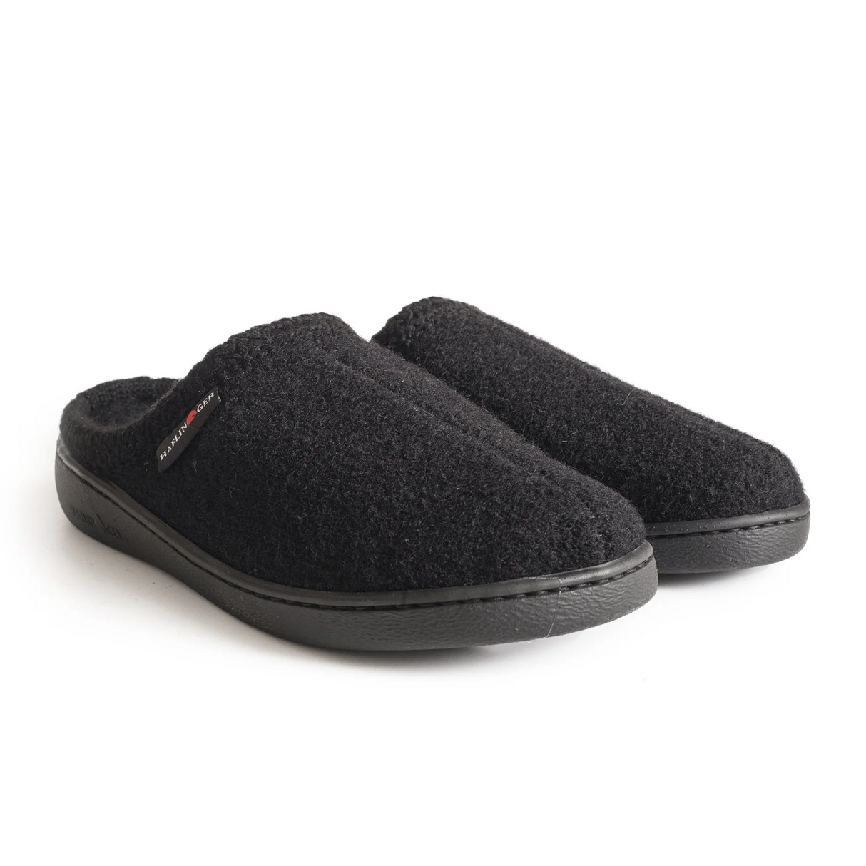 Haflinger AT74 Slipper (Unisex) - Black Dress-Casual - Slippers - The Heel Shoe Fitters