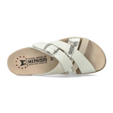Mephisto Hida Slide Sandal (Women) - Fog Sandalbuck