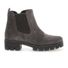 Gabor 710 Chelsea Lug Boot (Women) - Anthracite Boots - Casual - Low - The Heel Shoe Fitters