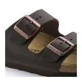 Birkenstock Arizona Narrow Slide Sandal (Unisex) - Habana Oiled Leather Sandals - Slide - The Heel Shoe Fitters