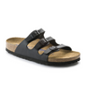 Birkenstock Florida Soft Footbed Slide Sandal (Women) - Black Birko-Flor Sandal - Slide - The Heel Shoe Fitters