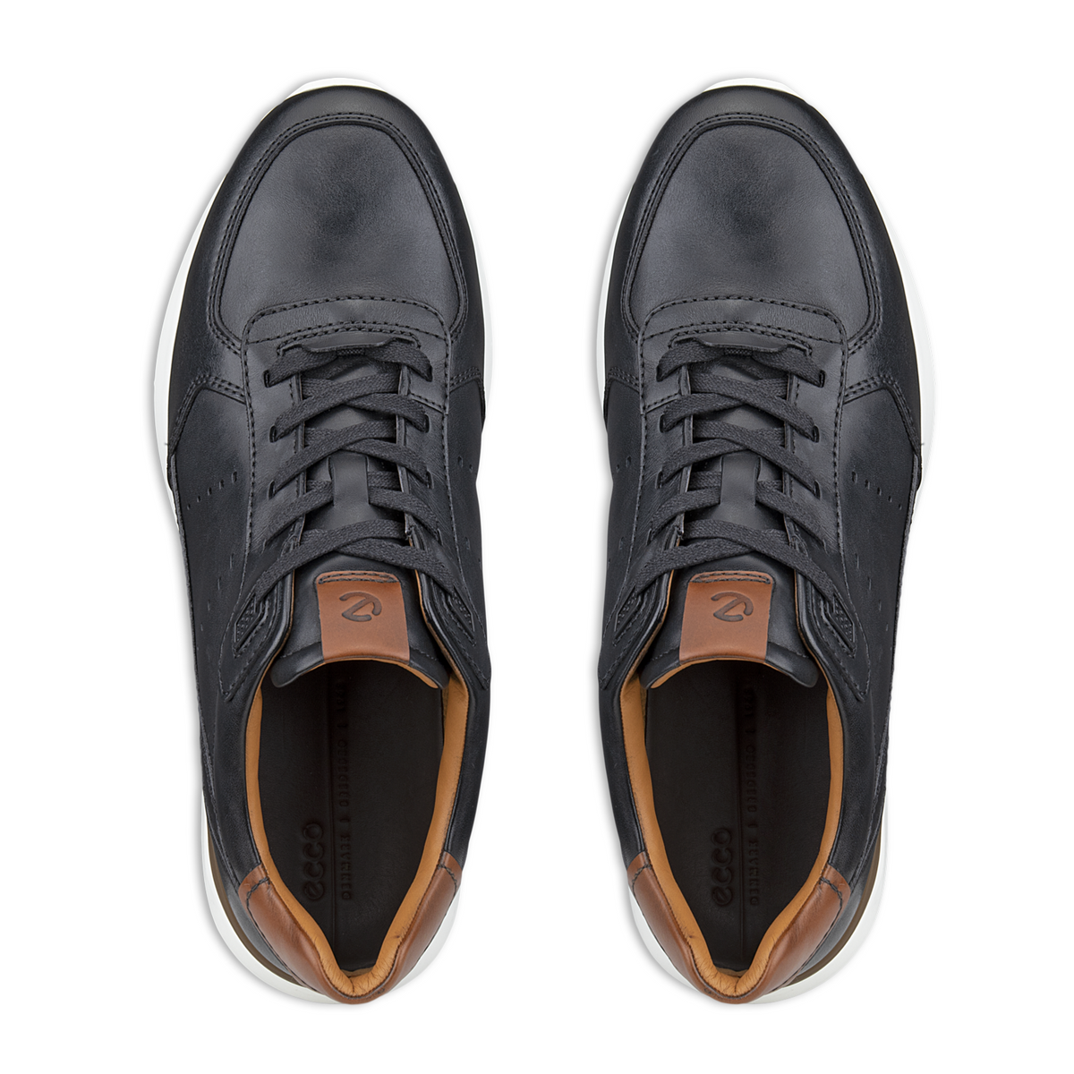 ECCO ASTIR NEO Dress Sneaker (Men) - Black/Mink