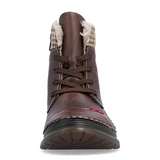 Rieker Angela 53631 Sneaker (Women) - Chestnut/Natur Multi Athletic - Casual - Slip On - The Heel Shoe Fitters