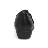 Dansko Franny Slip On (Women) - Black Milled Nappa Dress-Casual - Monk Straps - The Heel Shoe Fitters