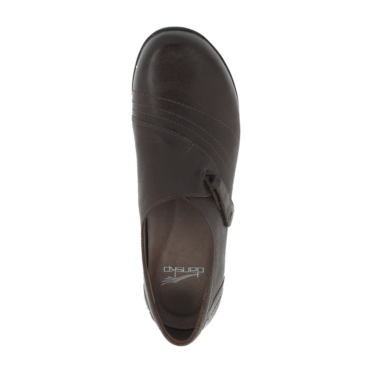 Dansko Franny Slip On (Women) - Chocolate Burnished Calf Dress-Casual - Slip Ons - The Heel Shoe Fitters