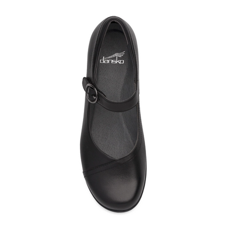 Dansko Fawna Mary Jane (Women) - Black Milled Nappa Dress-Casual - Mary Janes - The Heel Shoe Fitters