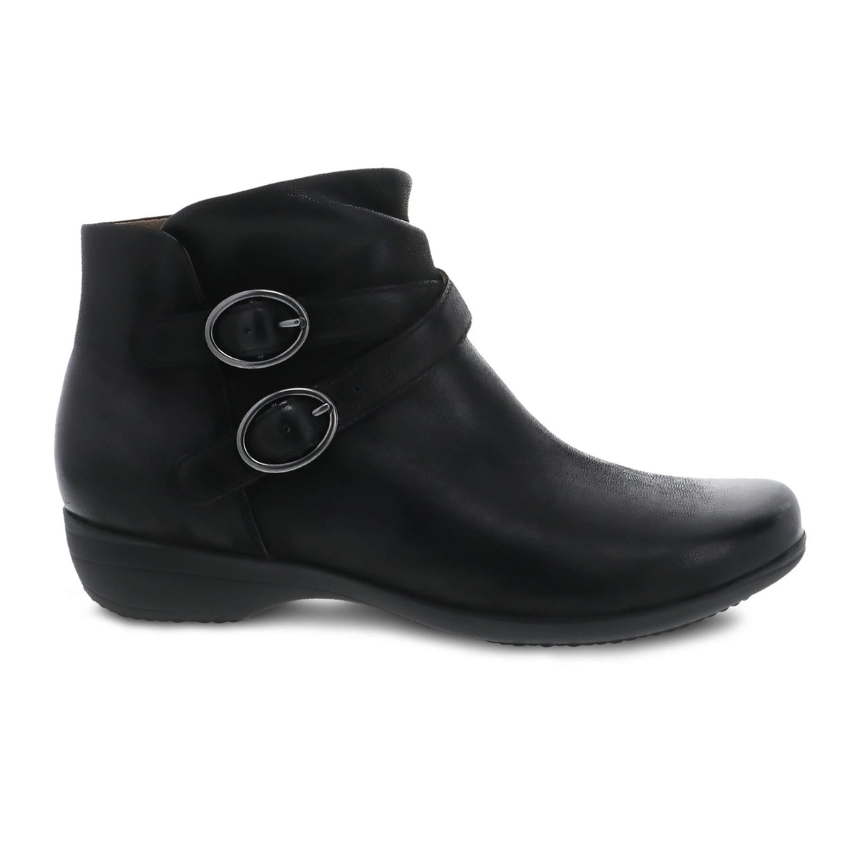 Dansko Faithe Ankle Boot (Women) - Black Burnished Nubuck Boots - Fashion - Ankle Boot - The Heel Shoe Fitters