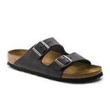 Birkenstock Arizona Oiled Leather Slide Sandal (Unisex) Sandal - Slide - The Heel Shoe Fitters