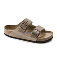 Birkenstock Arizona Soft Footbed Slide Sandal (Unisex) - Tobacco Oiled Leather Sandals - Slide - The Heel Shoe Fitters