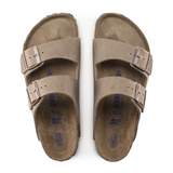 Birkenstock Arizona Soft Footbed Slide Sandal (Unisex) - Tobacco Oiled Leather Sandals - Slide - The Heel Shoe Fitters