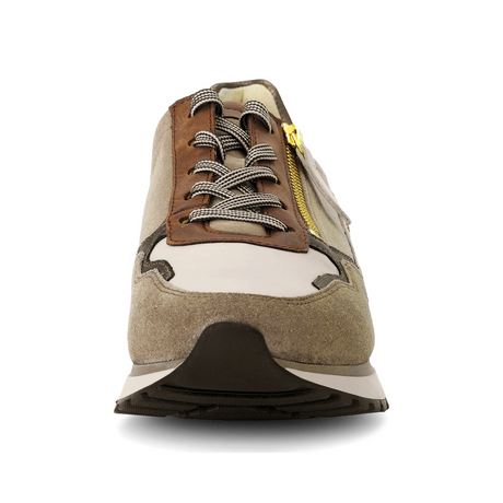 Gabor 378 Kinsey Sneaker (Women) - Latte/Farro/Champ Athletic - Casual - Slip On - The Heel Shoe Fitters