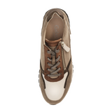 Gabor 378 Kinsey Sneaker (Women) - Latte/Farro/Champ Athletic - Casual - Slip On - The Heel Shoe Fitters