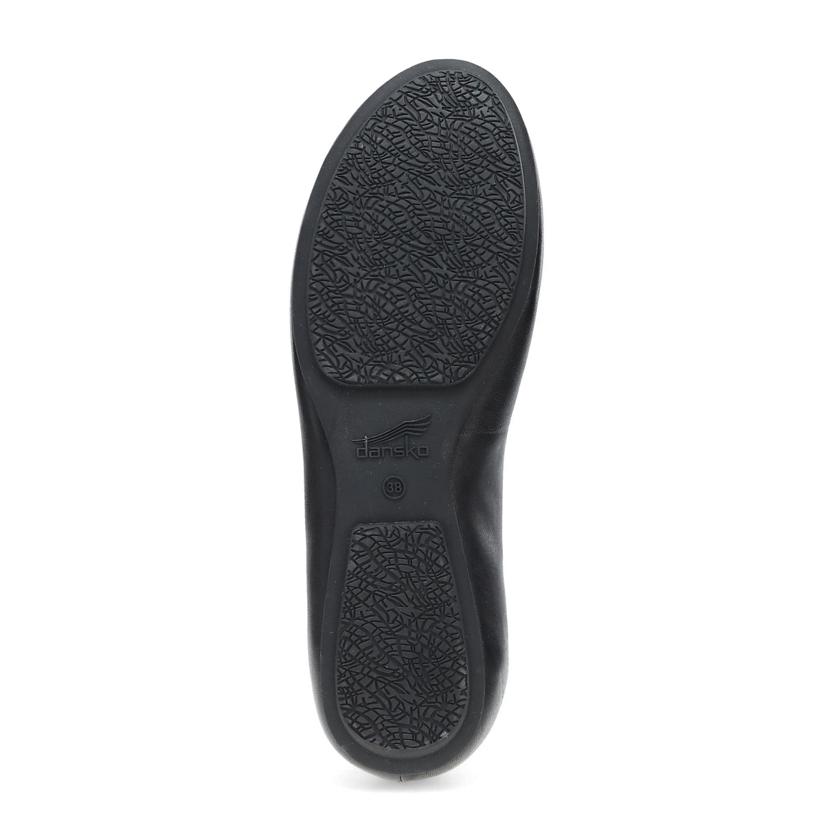 Dansko Mollie Flat (Women) - Black Nappa Dress-Casual - Flat - The Heel Shoe Fitters